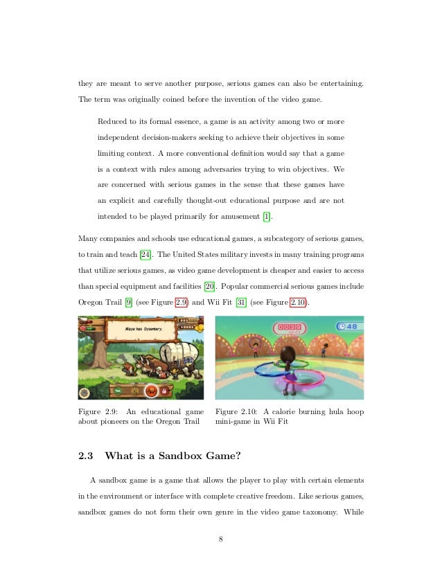 Thesis about educational games